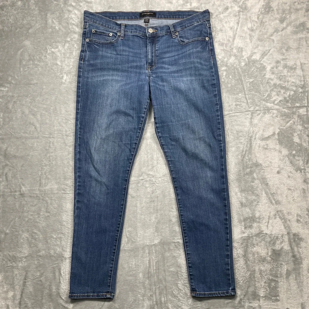 Banana Republic Skinny Fit Jeans Men 31/12 Blue Medium Wash Stretch Denim‎